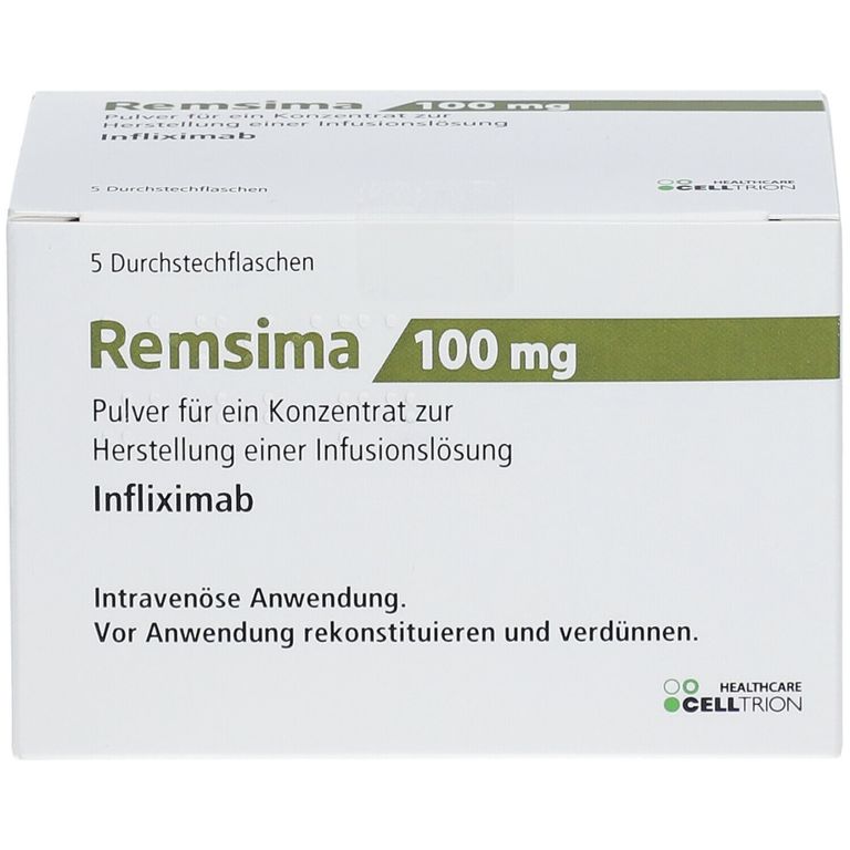 Remsima Mg St Mit Dem E Rezept Kaufen Shop Apotheke