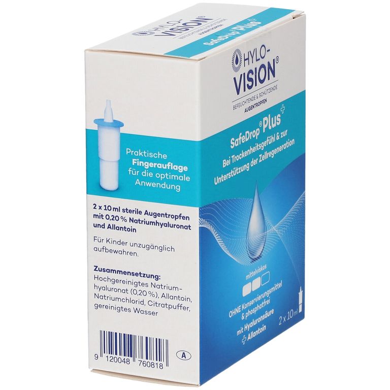 Hylo Vision Safedrop Plus Augentropfen X Ml Shop Apotheke