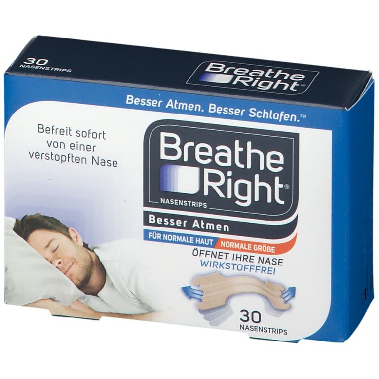 Besser Atmen Breathe Right Nasenpflaster Beige Normal St Shop Apotheke