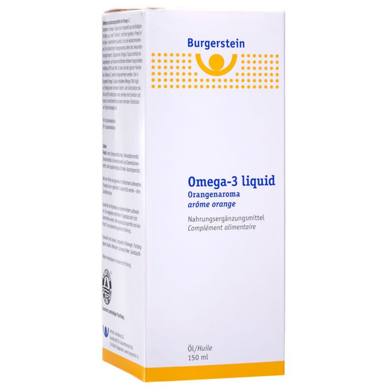 Burgerstein Omega 3 Liquid 150 Ml Shop Apotheke