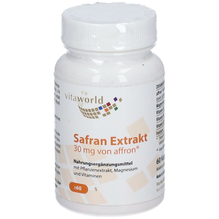 Safran Extrakt 30 Mg 60 St Shop Apotheke