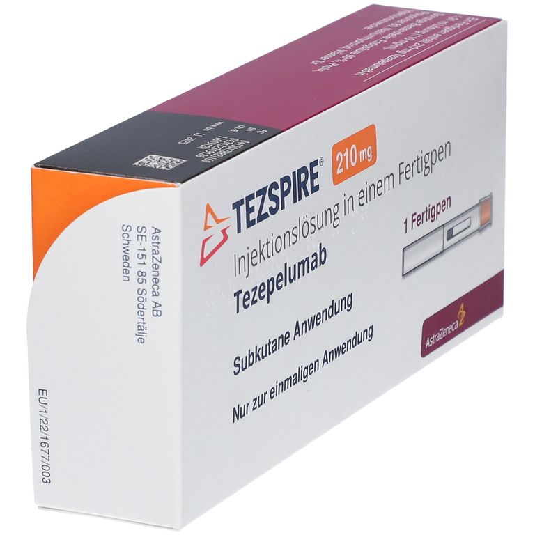 TEZSPIRE 210 mg Injektionslösung i e Fertigpen 1 St mit dem E Rezept