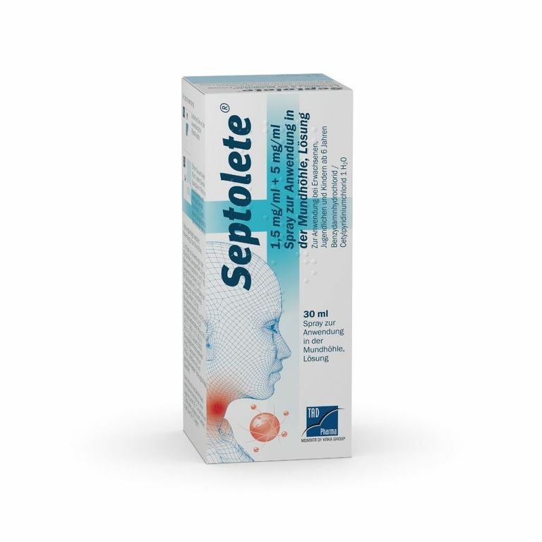 Septolete 1 5 Mg Ml 5 Mg Ml Spray 30 Ml Shop Apotheke