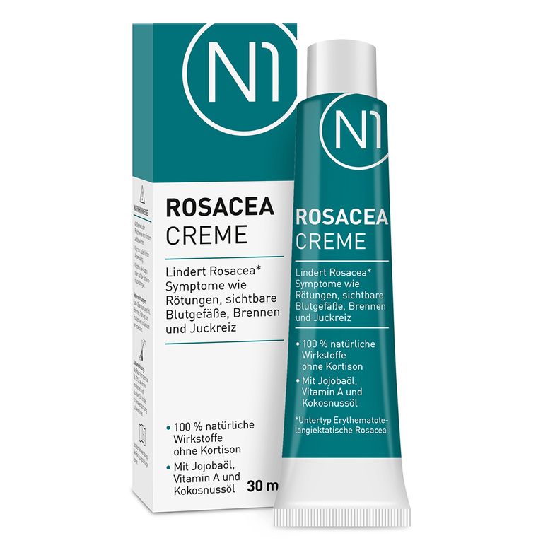 N Rosacea Cr Me Beruhigt Und Lindert R Tungen Und Juckreiz Ml