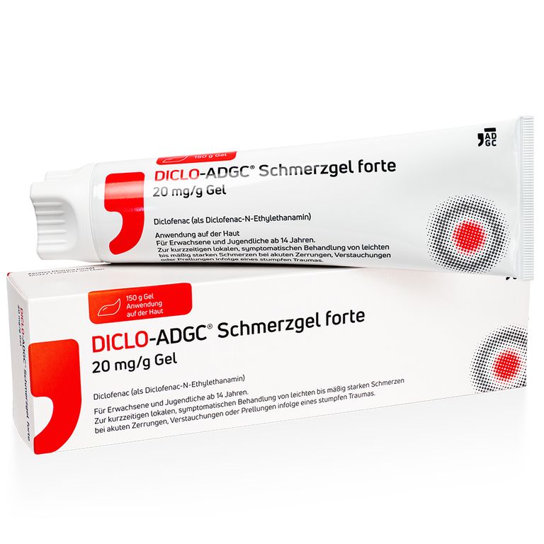 Diclo Adgc Schmerzgel Forte Mg G Bei Schmerzen Wie Z B