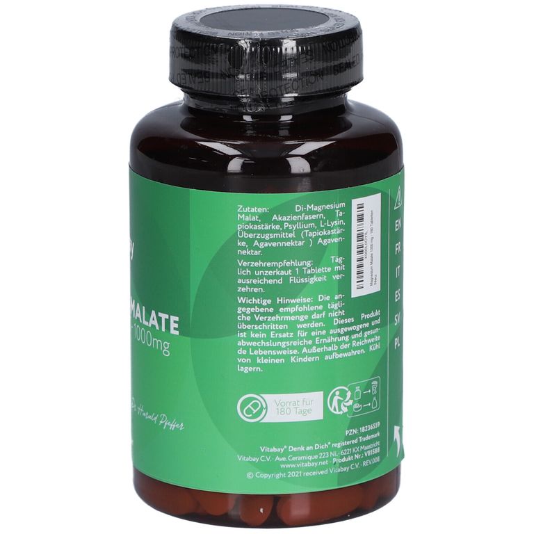 Vitabay Magnesium Malate Mg St Shop Apotheke