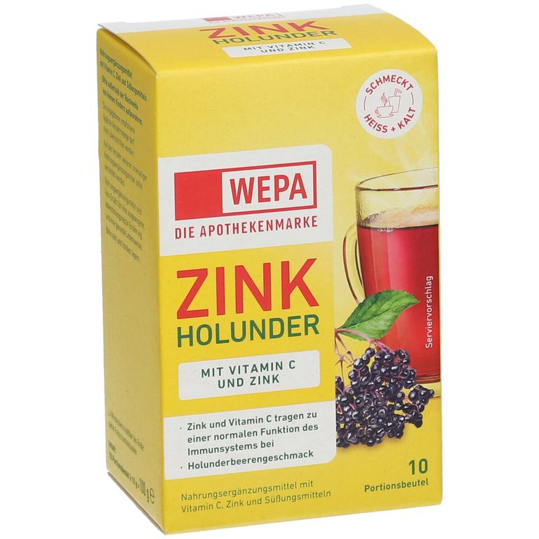 Wepa Zink Holunder X G Shop Apotheke