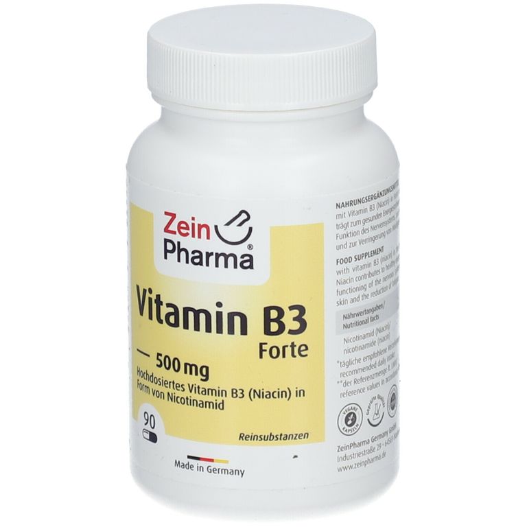 ZeinPharma Vitamin B3 Forte 500 Mg 90 St Shop Apotheke