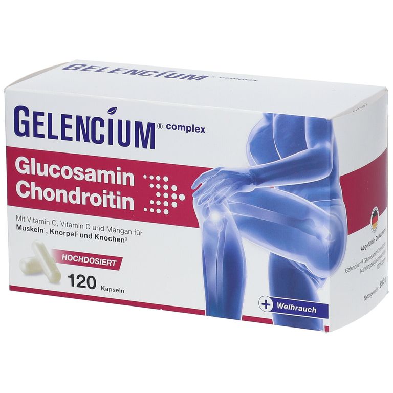 Gelencium Glucosamin Chondroitin Hochdosiert Mit Vitamin C St