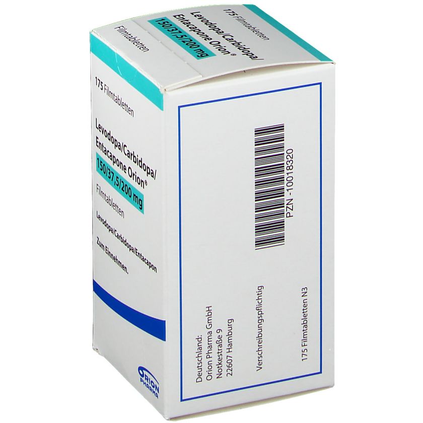 LEVODOPA Carbidopa Entacapone Orion 150 Mg 37 5 Mg 200 Mg 175 St Shop