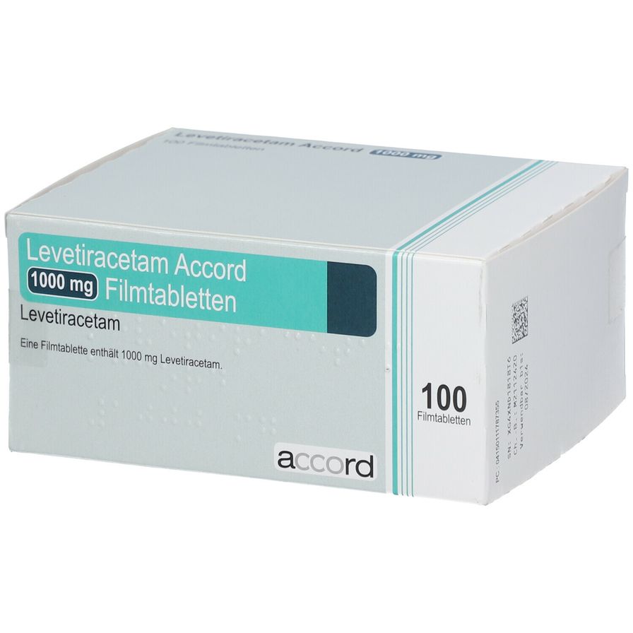 Levetiracetam Accord 1000 Mg 100 St Shop Apotheke