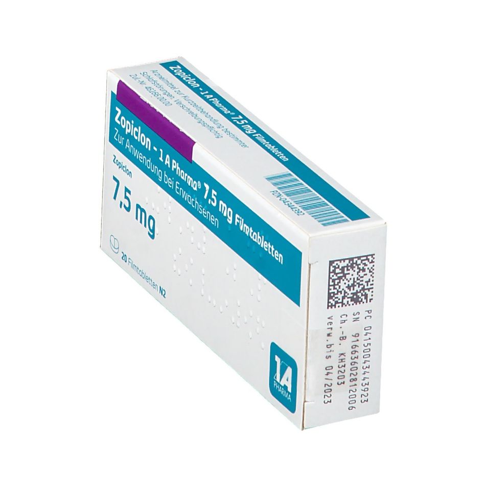 Zopiclon A Pharma Mg St Shop Apotheke