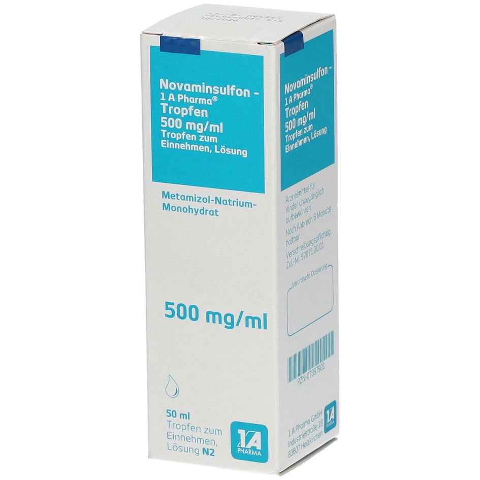 Novaminsulfon A Pharma Tropfen Mg Ml Ml Shop Apotheke