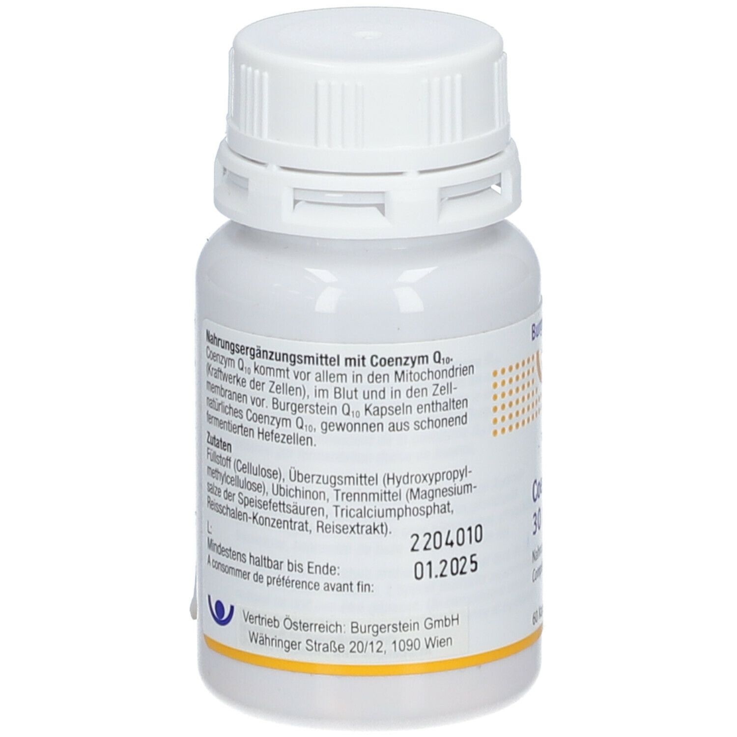 Burgerstein Coenzym Q10 30 Mg 60 St Shop Apotheke At