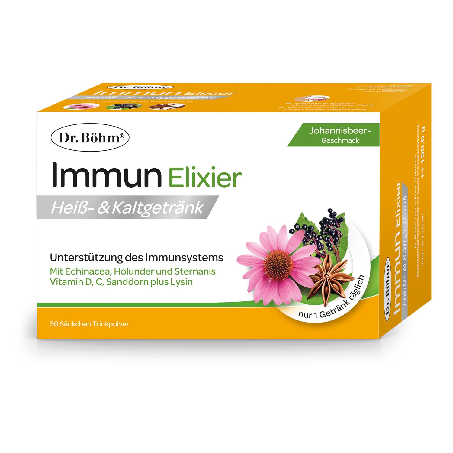 Dr Böhm Immun Elixier Trinkpulver 30 St shop apotheke at