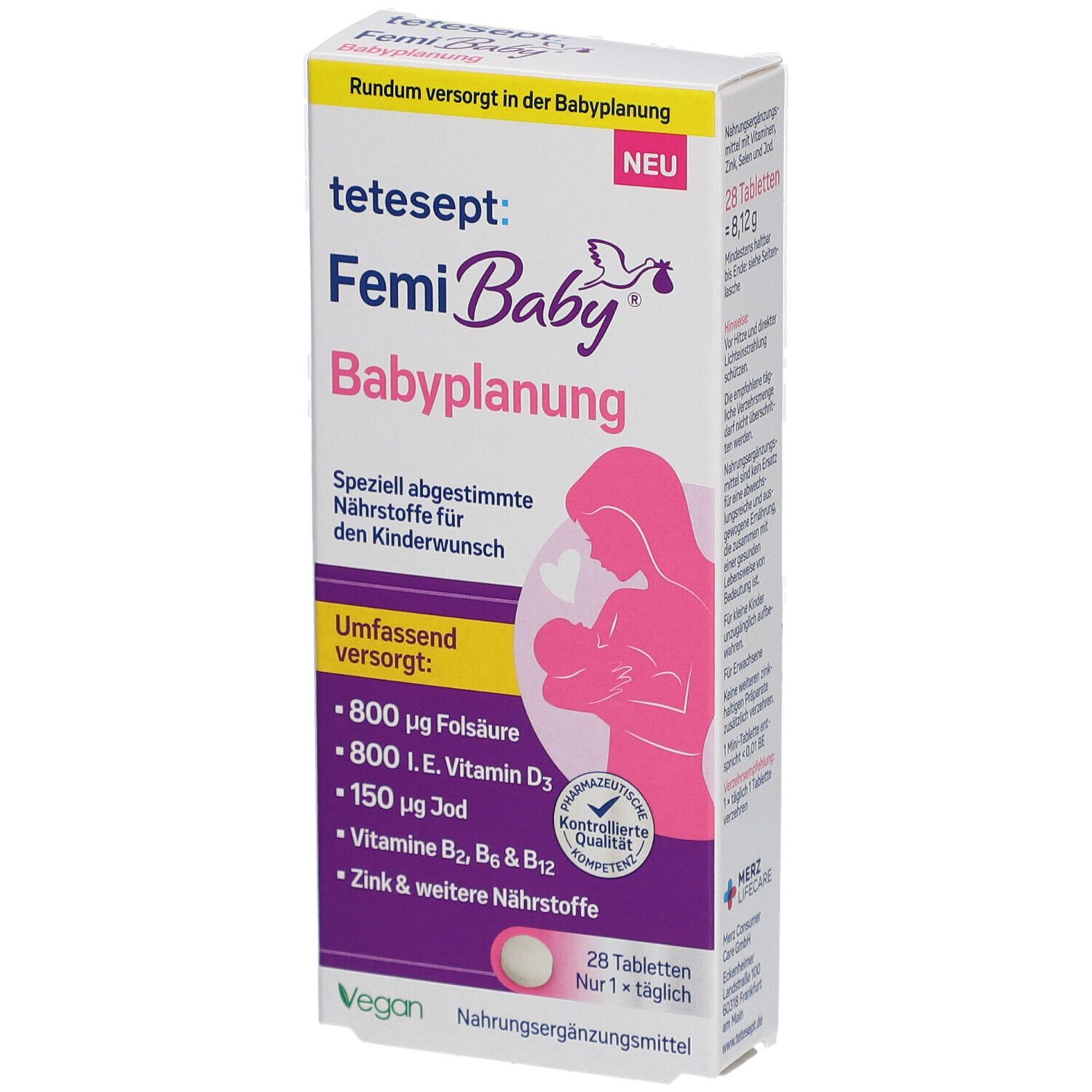 Tetesept Femi Baby Babyplanung St Shop Apotheke