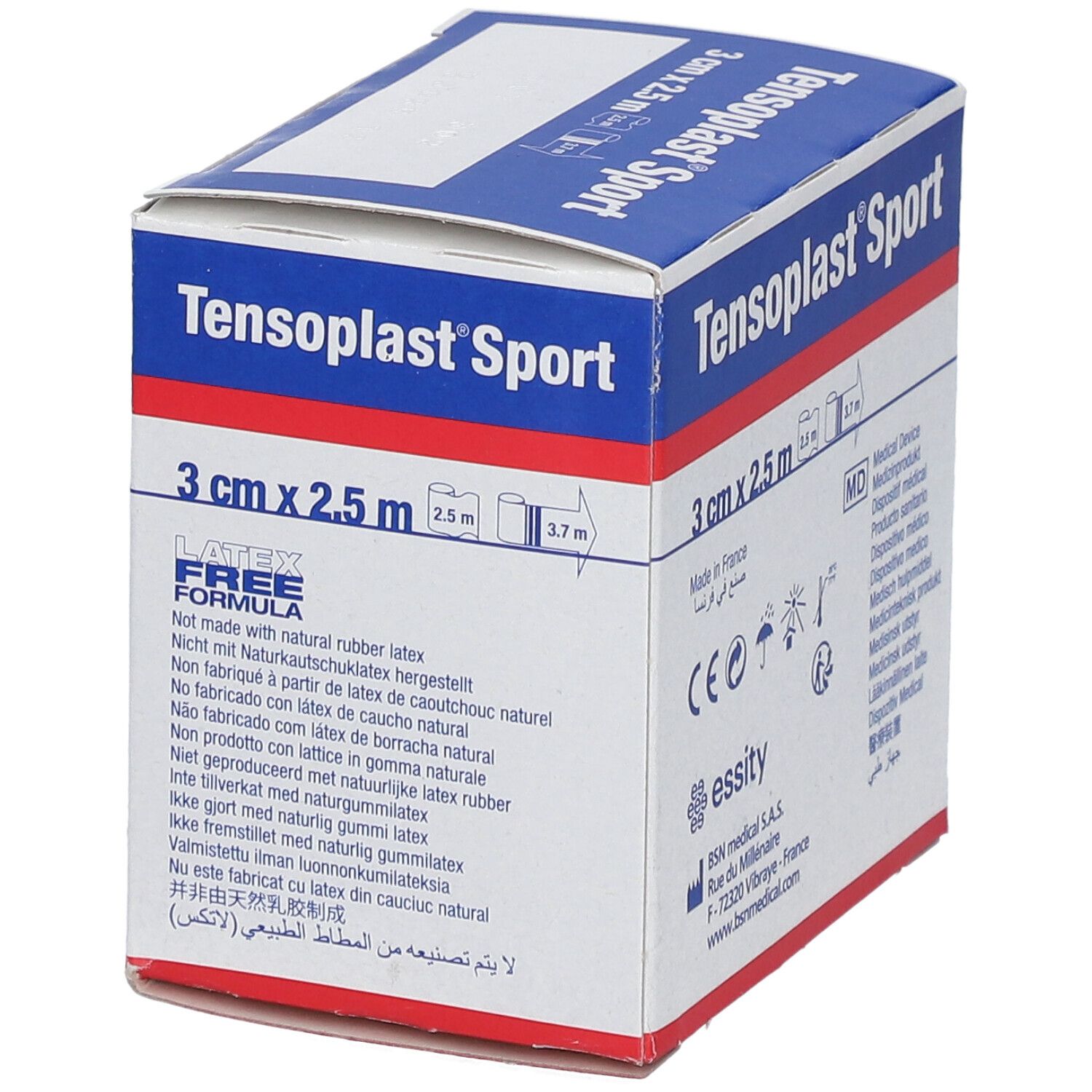 Tensoplast Sport 3 Cm X 2 5 M 1 St Shop Apotheke At