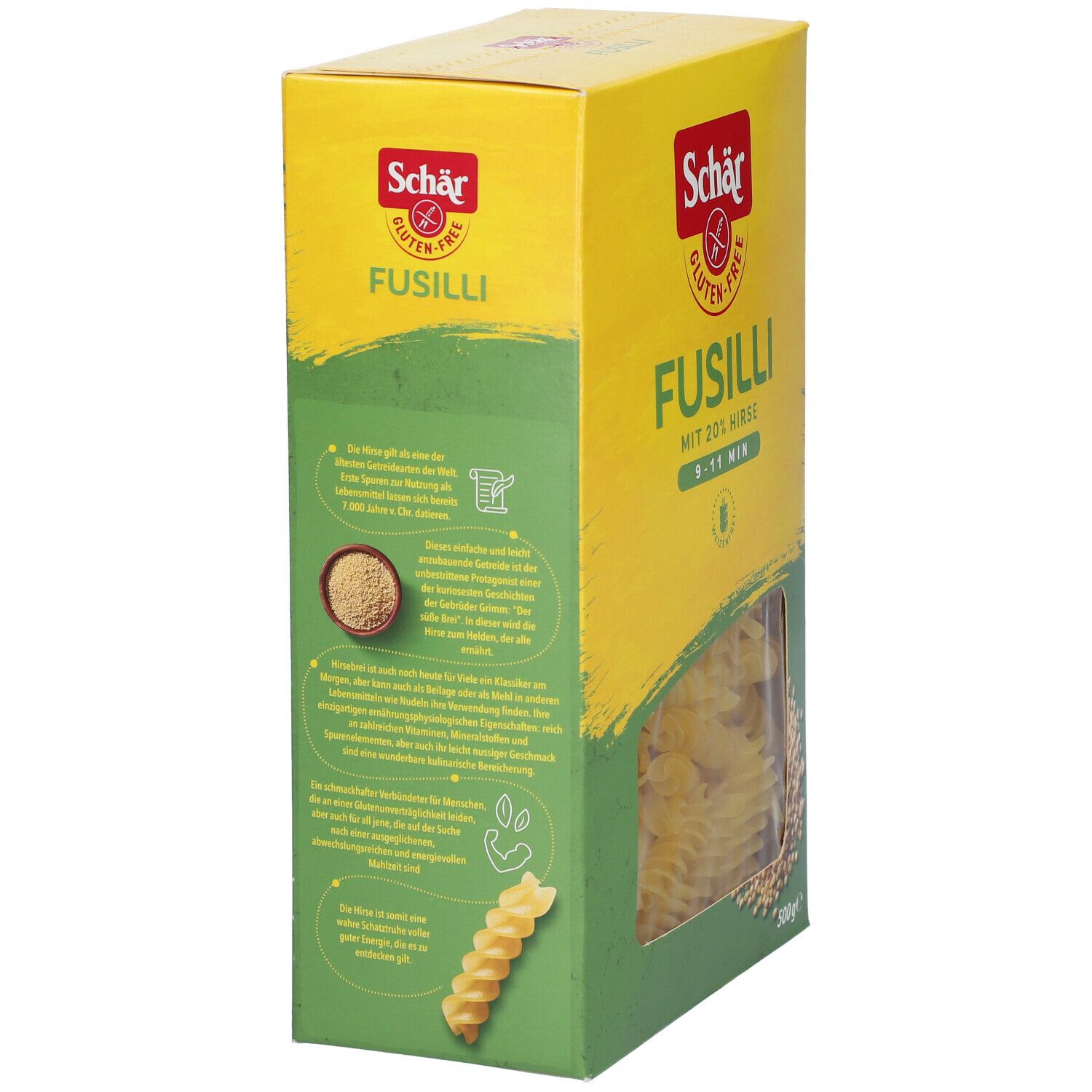 Schär Fussili glutenfreie Pasta 500 g Shop Apotheke