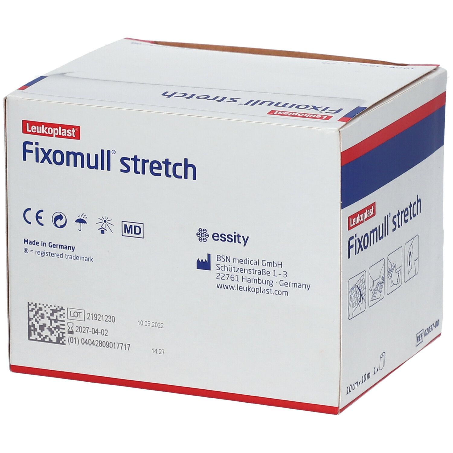 Leukoplast Fixomull Stretch Cm X M Pz Redcare