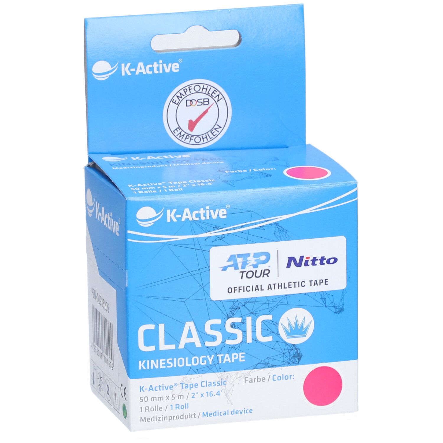 K Active Kinesiologie Tape Classic 5 M Pink 1 St Shop Apotheke