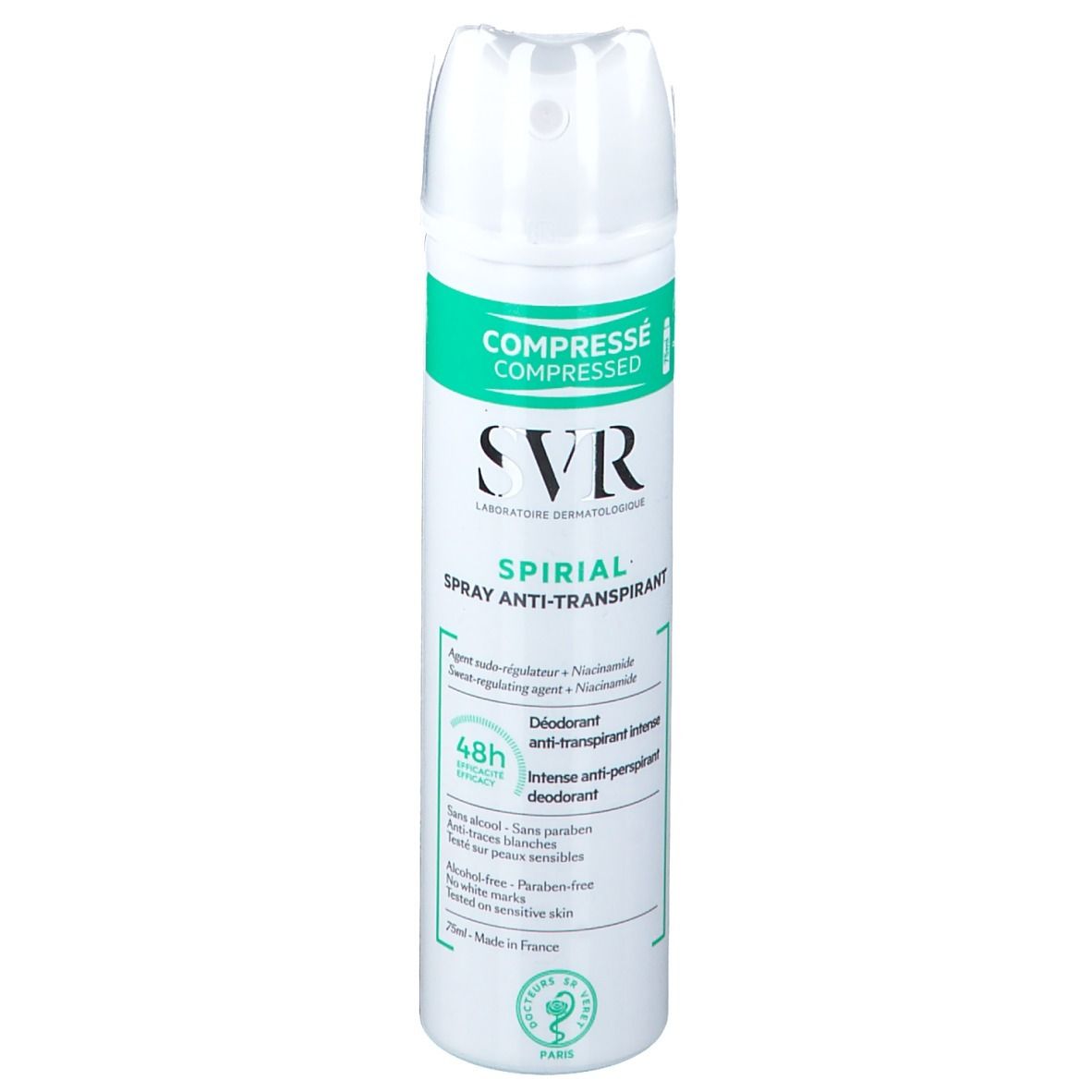 Svr Spirial Spray Anti Transpirant Intensiv H Ml Shop Apotheke At