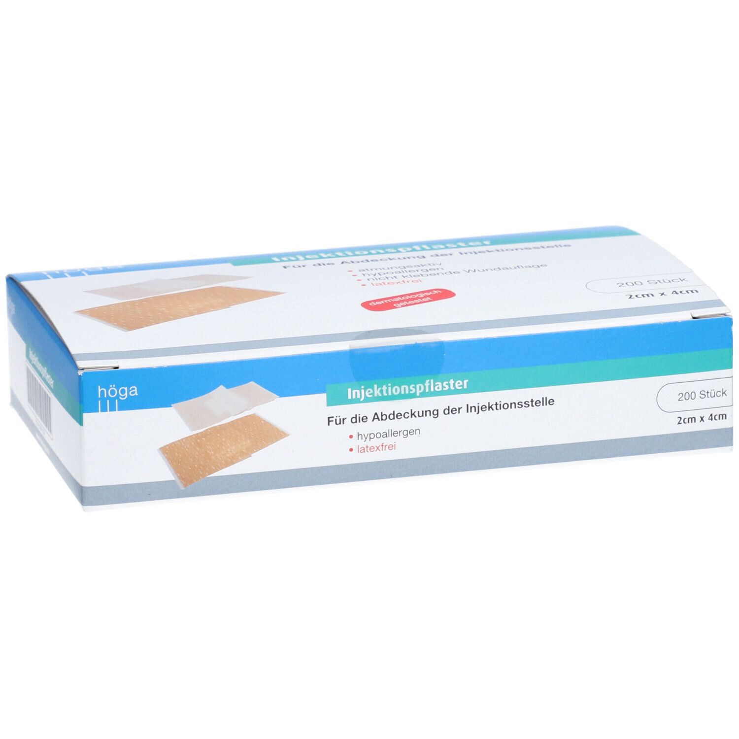 Injektionspflaster Hypoallergen 2 X 4 Cm 200 St Shop Apotheke