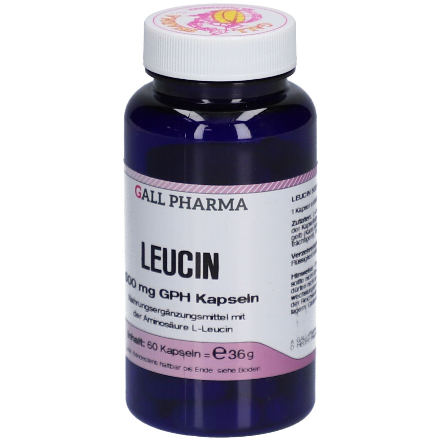 Gall Pharma Leucin Mg Gph Kapseln St Shop Apotheke