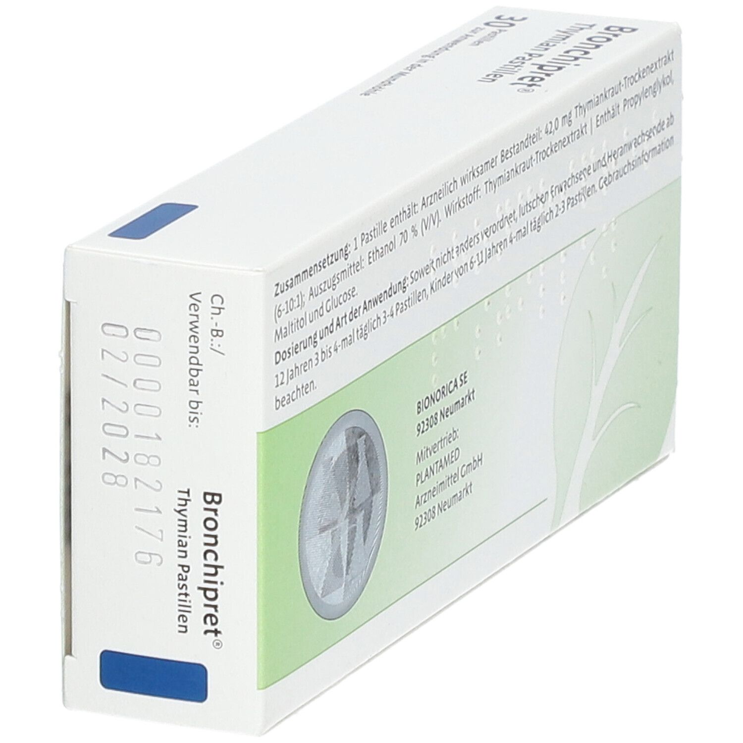 Bronchipret Thymian Pastillen 30 St Shop Apotheke