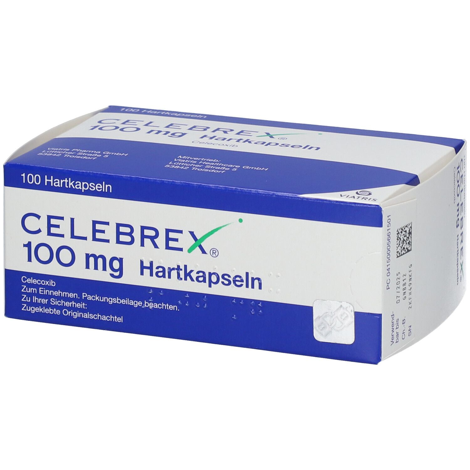 Celebrex 100 Mg 100 St Mit Dem E Rezept Kaufen Shop Apotheke