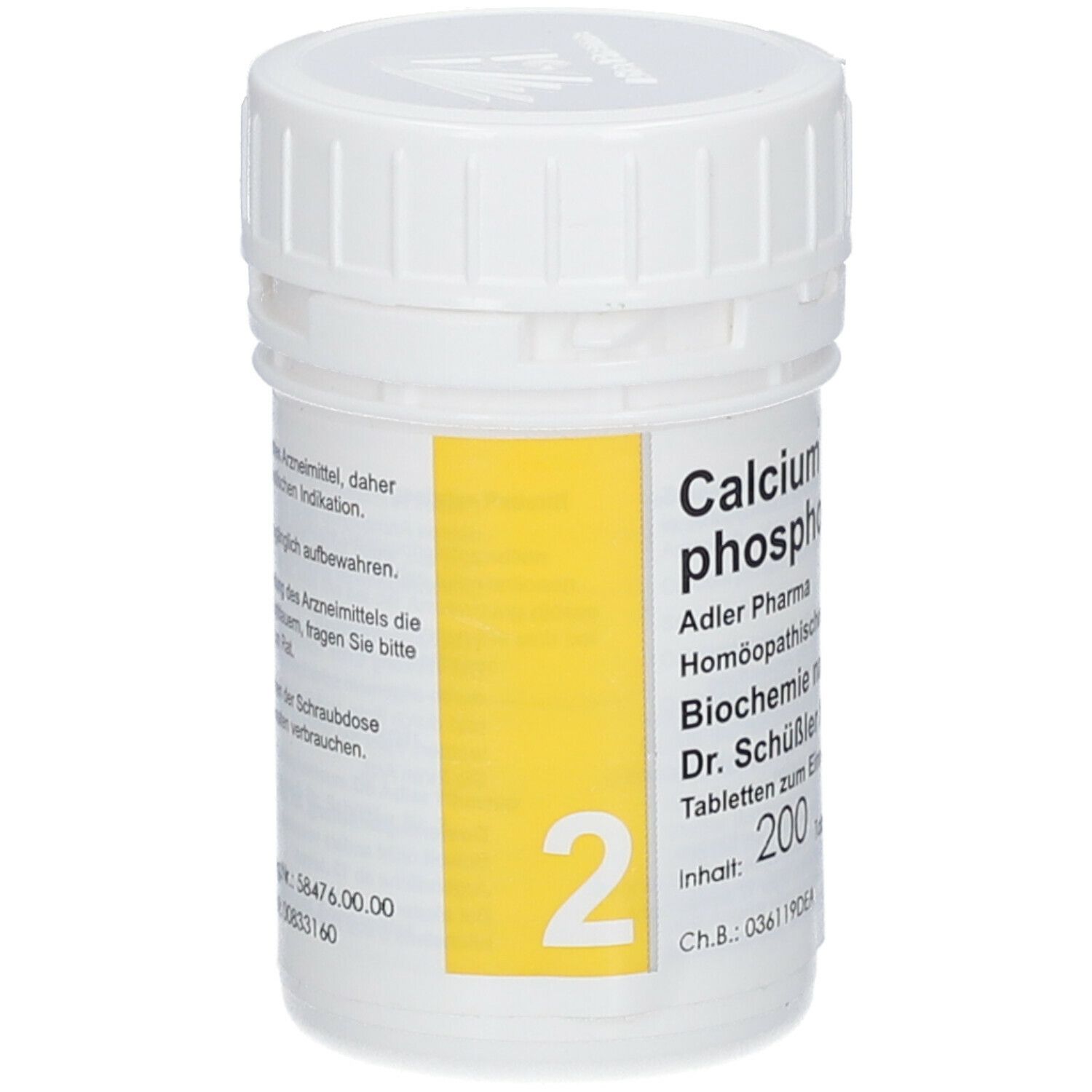 Adler Pharma Calcium phosphoricum D6 Biochemie nach Dr Schüßler Nr 2