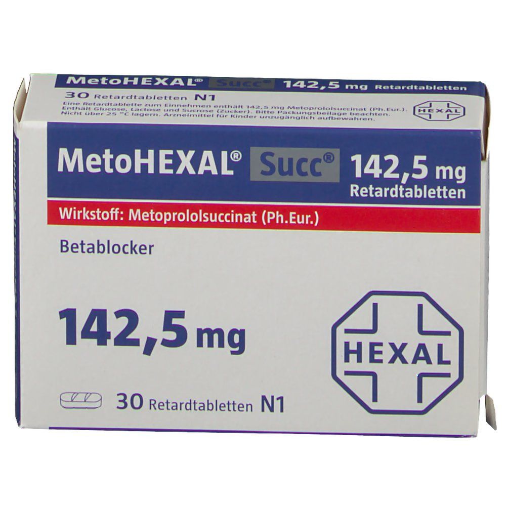 Metohexal Succ Mg St Mit Dem E Rezept Kaufen Shop Apotheke