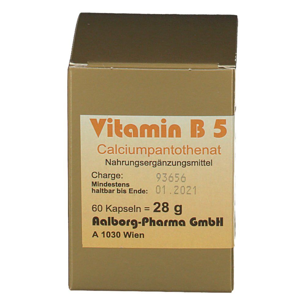 Vitamin B5 Kapseln 60 St Shop Apotheke