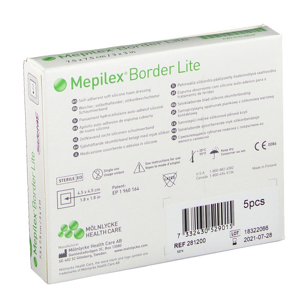 Mepilex Border Lite Schaumverband X Cm St Shop Apotheke At