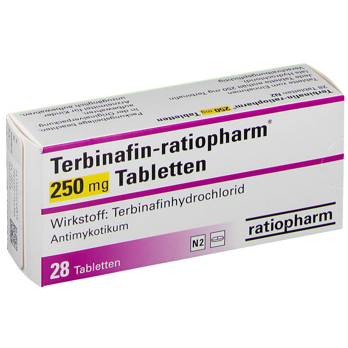 Terbinafin Ratiopharm Mg St Mit Dem E Rezept Kaufen Shop Apotheke