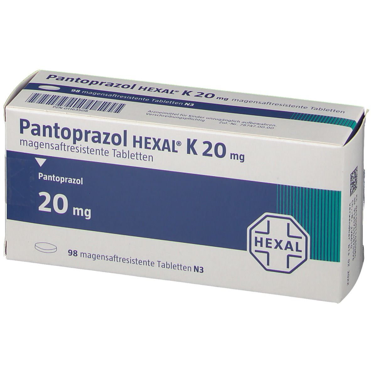 Pantoprazol Hexal K Mg Magensaftres Tabletten St Mit Dem E