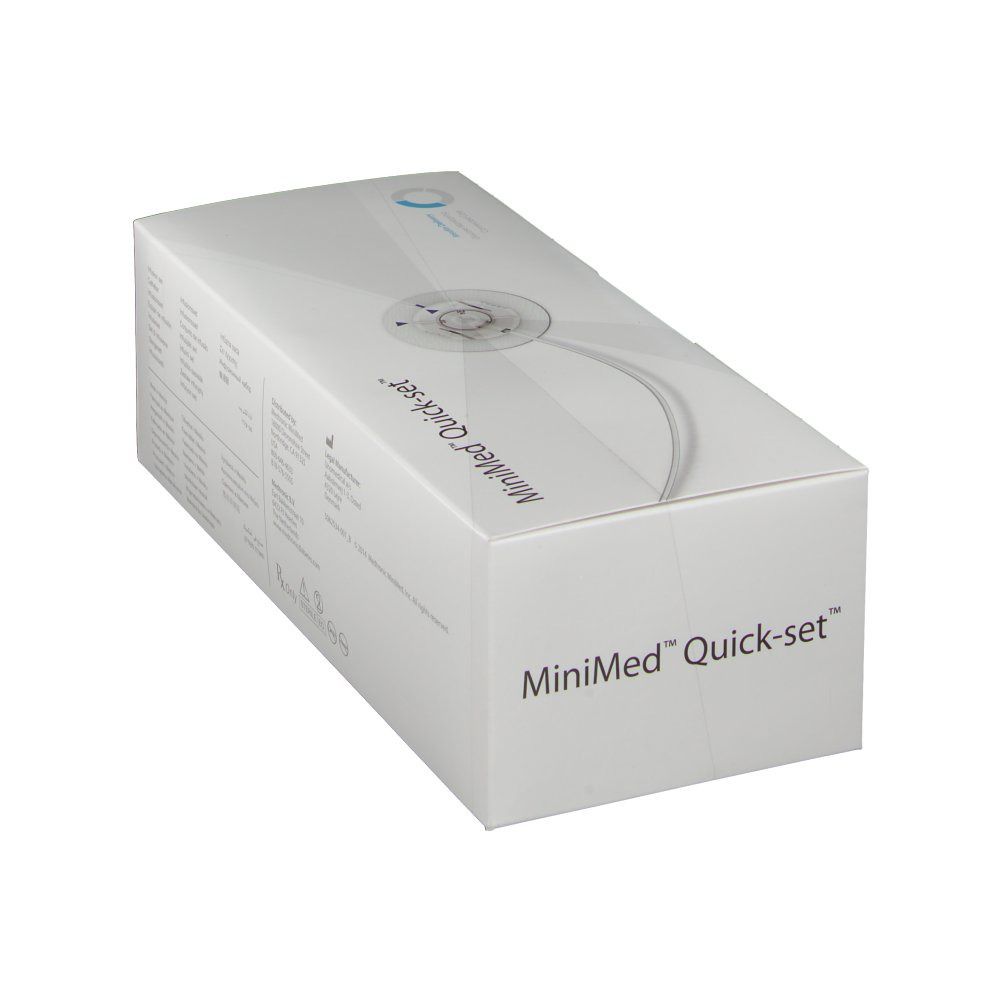 MiniMed Quick set Infusionsset 6 mm Kanüle 109 cm Schlauch 10 St