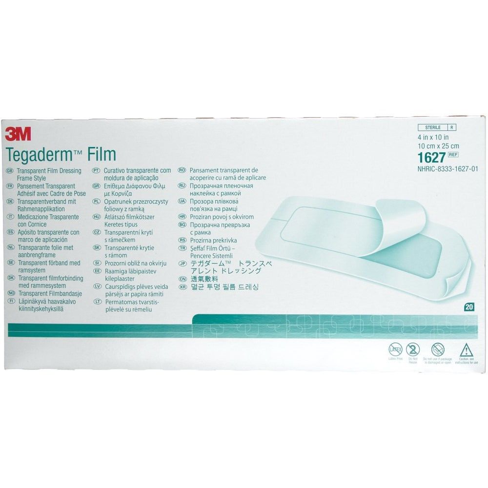 Tegaderm Film 10 X 25 Cm 20 St Shop Apotheke