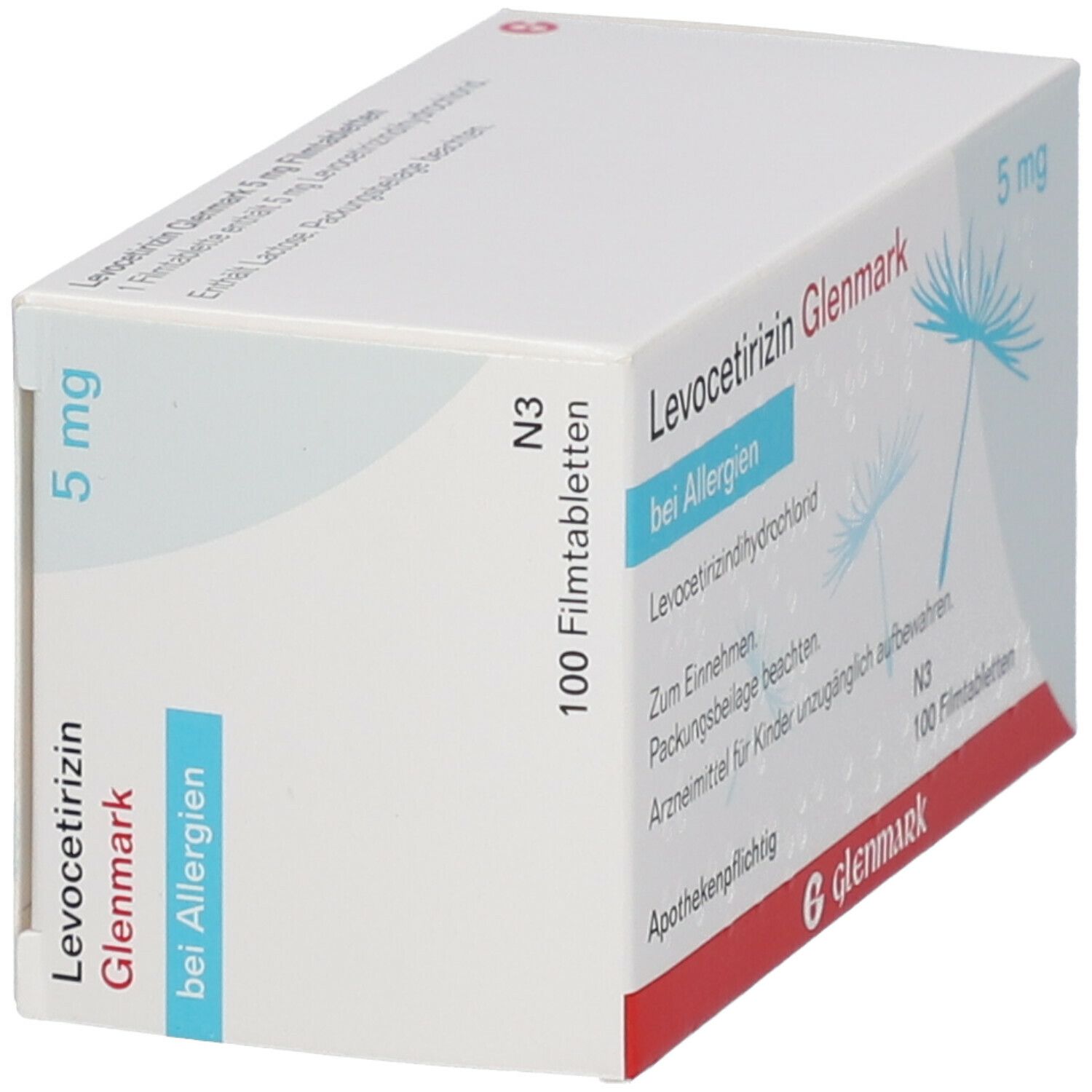 Levocetirizin Glenmark 5 Mg Filmtabletten 100 St Shop Apotheke