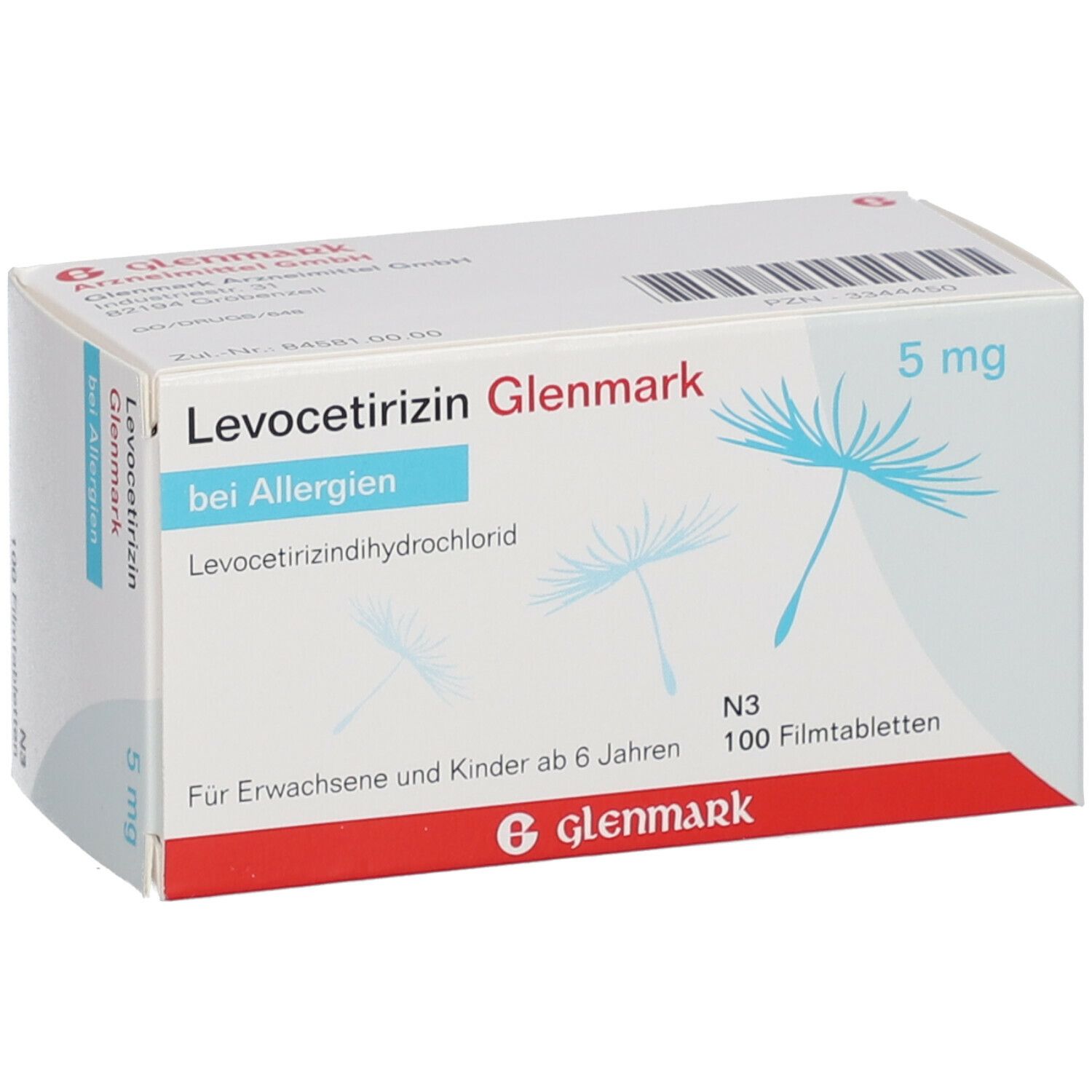 Levocetirizin Glenmark Mg Filmtabletten St Shop Apotheke