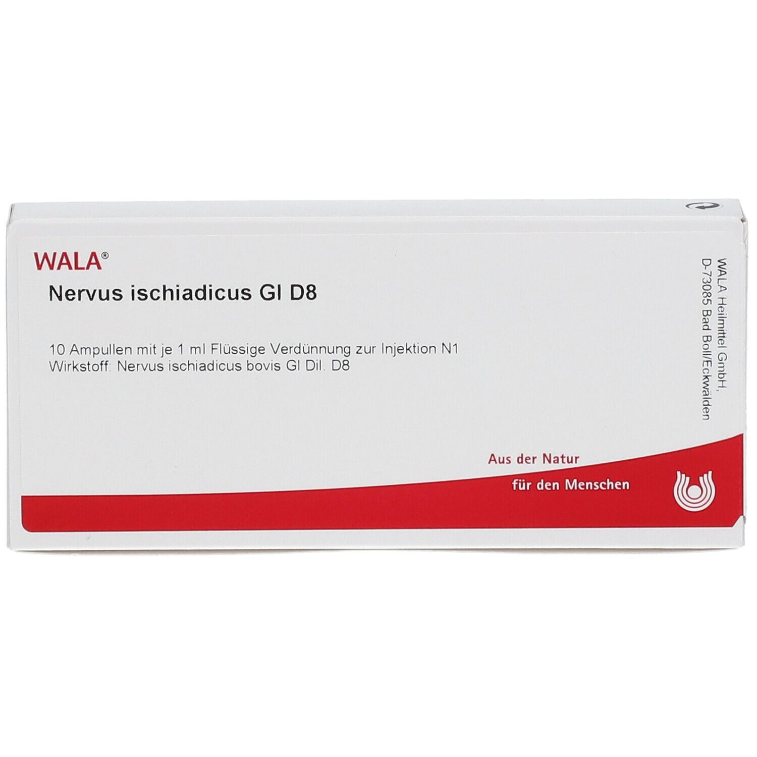 WALA Nervus Ischiadicus Gl D 8 Ampullen 10x1 Ml Shop Apotheke