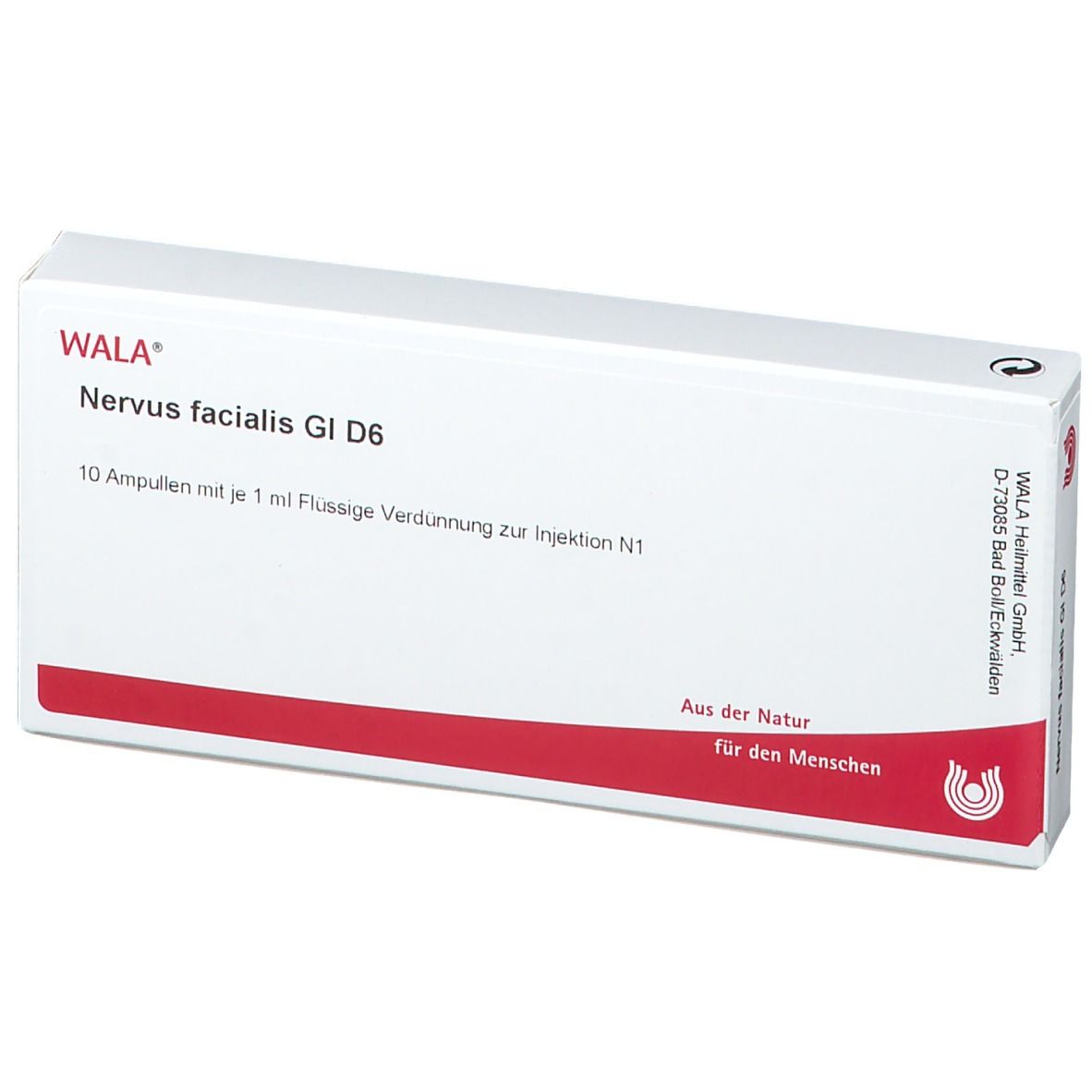 WALA Nervus Facialis Gl D 6 10x1 Ml Shop Apotheke