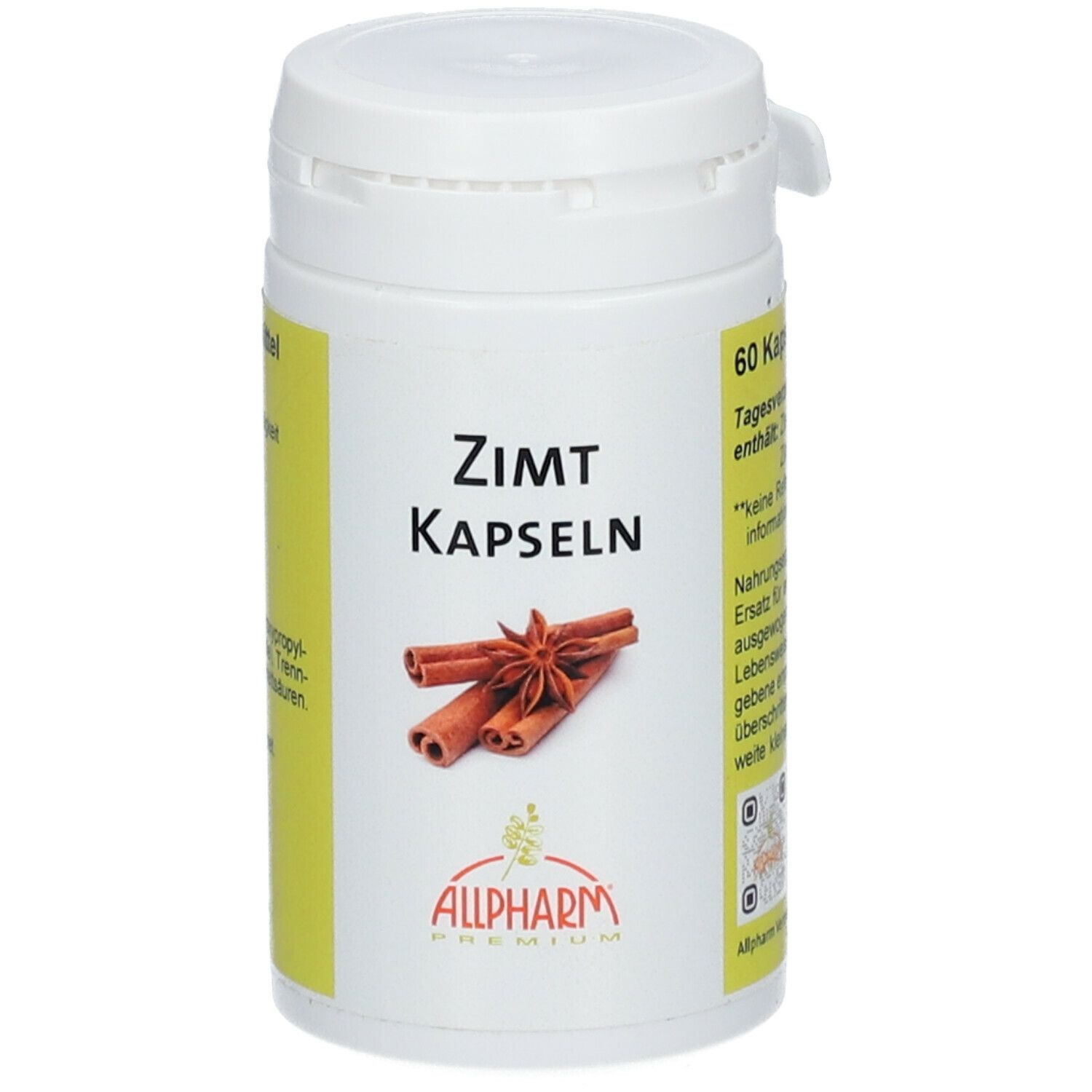 ALLPHARM Zimt Kapseln 60 St Shop Apotheke