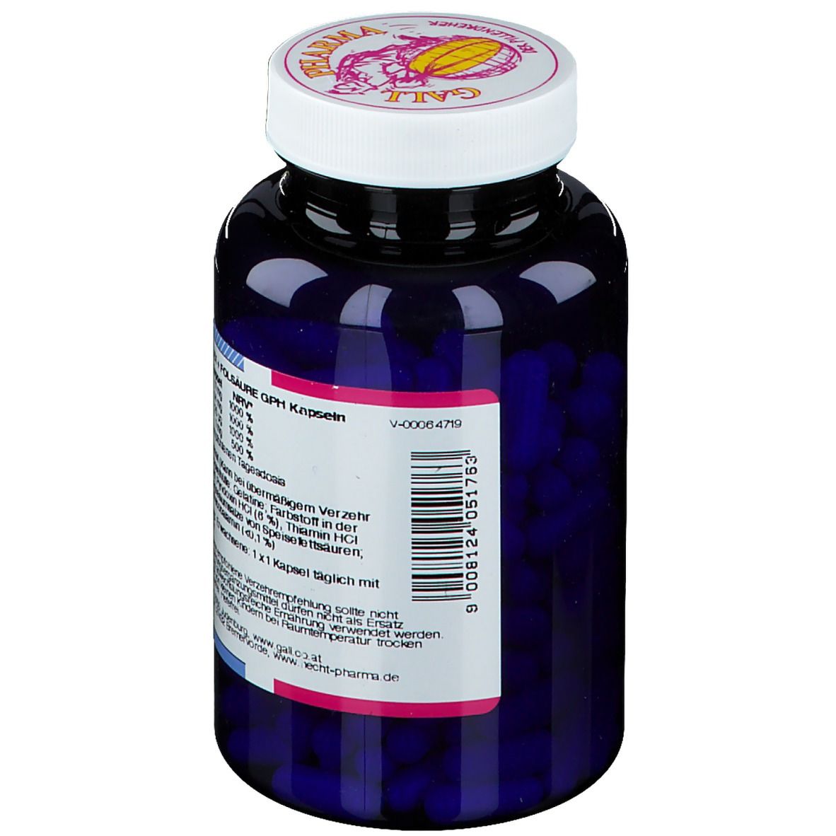 GALL PHARMA Vitamin B Komplex Folsäure GPH Kapseln 180 St shop