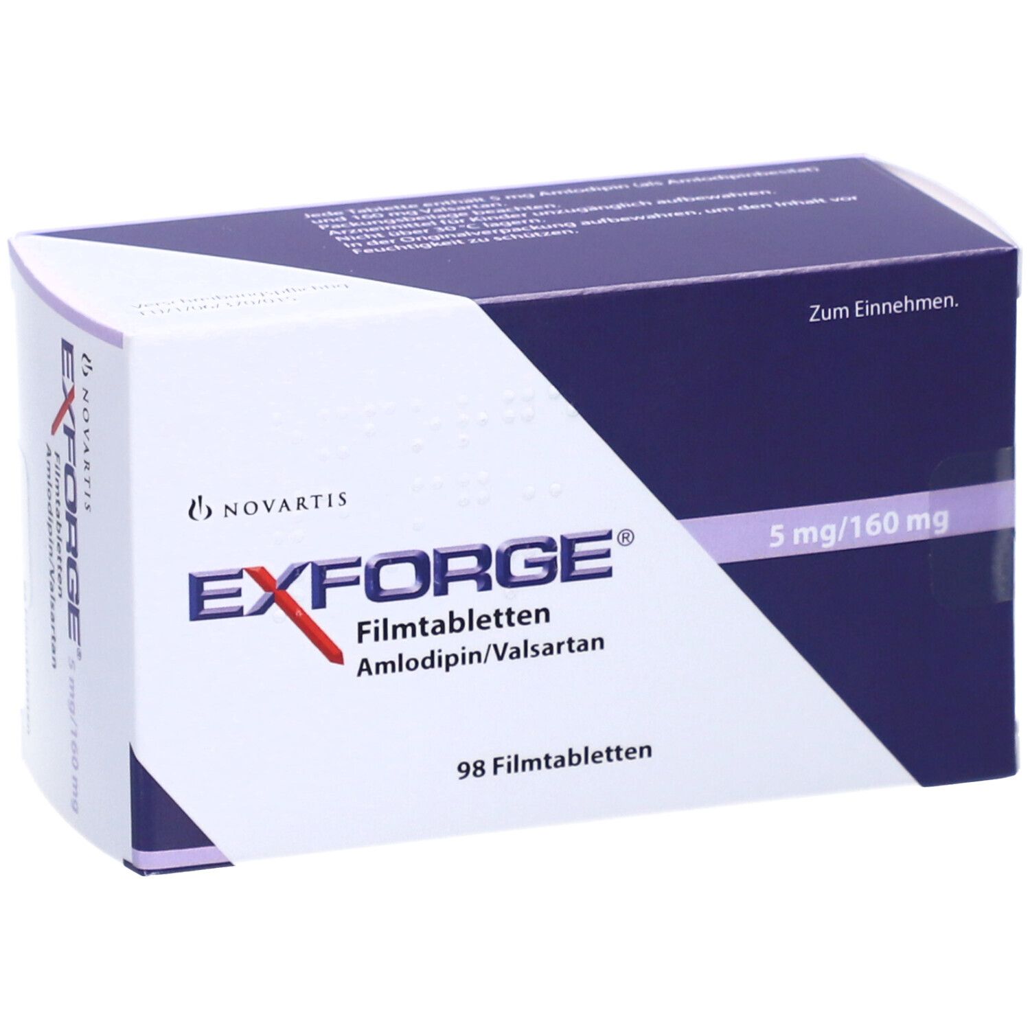 Exforge 5 Mg 160 Mg 98 St Mit Dem E Rezept Kaufen Shop Apotheke