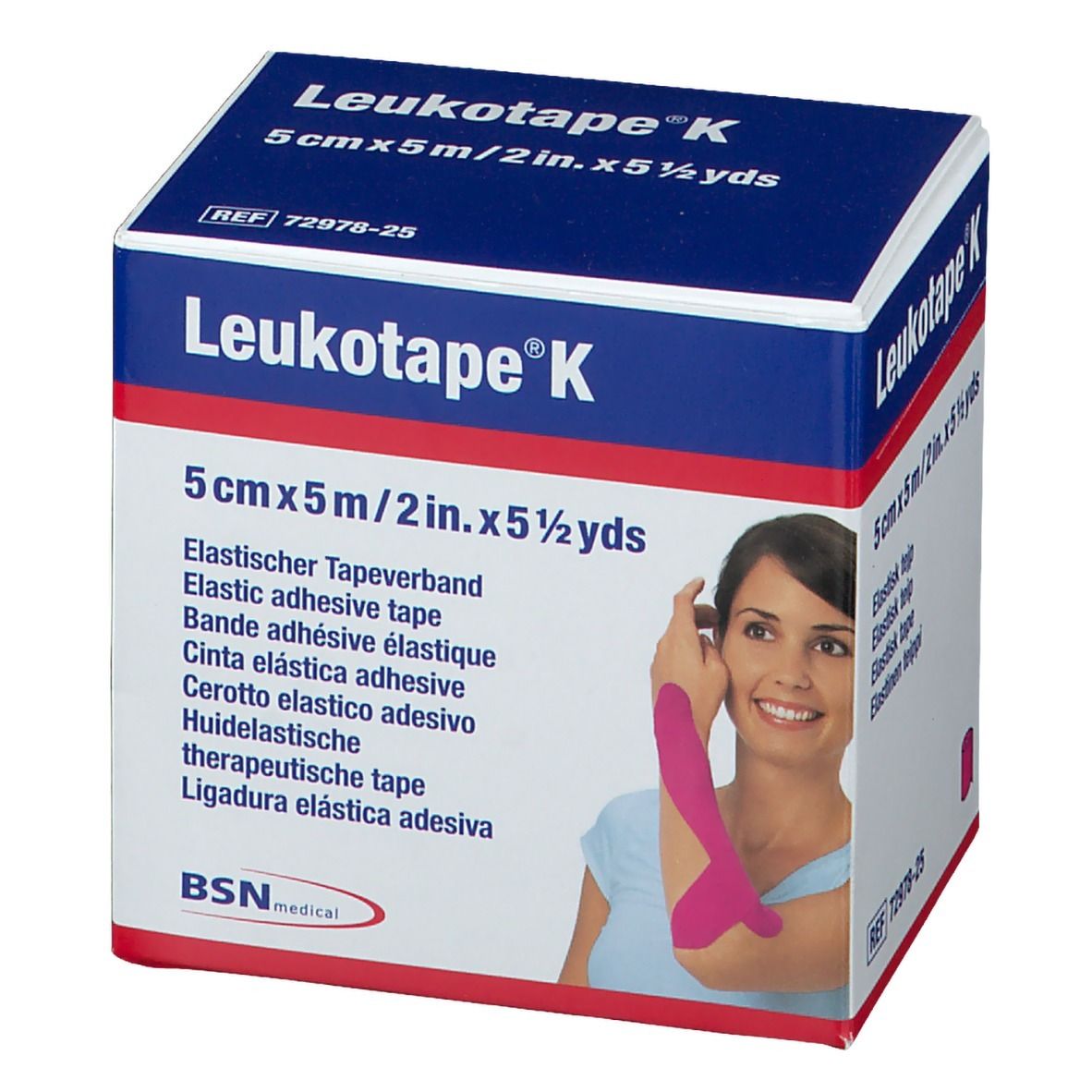 Leukotape K Cm X M Pink St Shop Apotheke