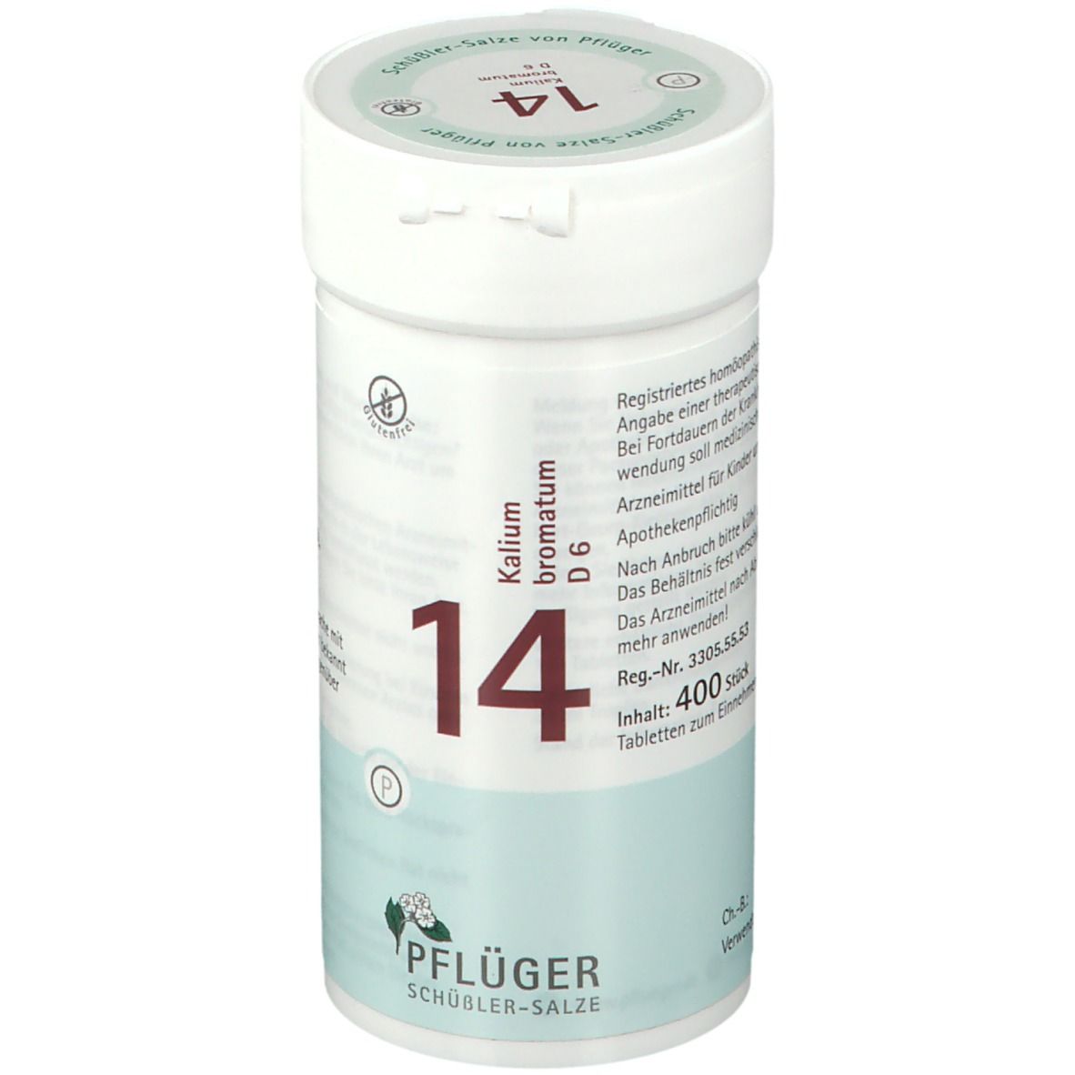 Biochemie Pflüger Nr 14 Kalium bromatum D6 Tabletten 400 St Shop