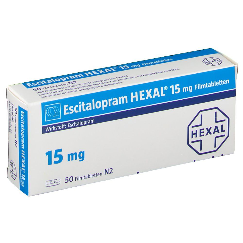 Escitalopram Hexal Mg Filmtabletten St Mit Dem E Rezept Kaufen