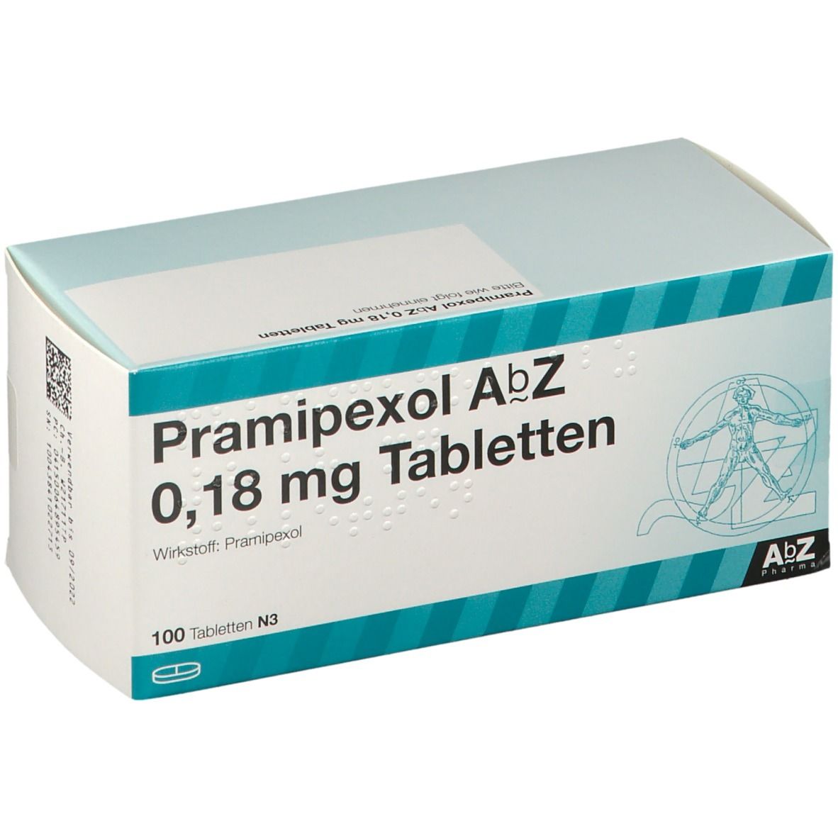 Pramipexol AbZ 0 18 Mg 100 St Mit Dem E Rezept Kaufen Shop Apotheke