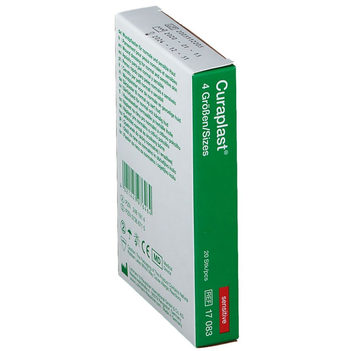 Curaplast Sensitiv Strips Sortiert 20 St Shop Apotheke