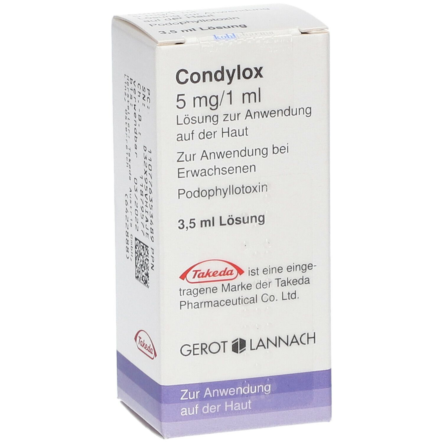 Condylox 3 5 Ml Mit Dem E Rezept Kaufen Shop Apotheke